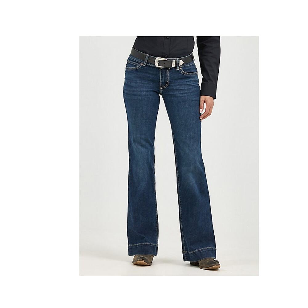 NWT WOMEN'S WRANGLER RETRO® MAE WIDE LEG TROUSER JEAN 9/36